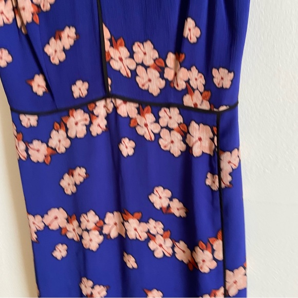 Scotch & Soda Floral Cottagecore Blue Midi Dress - Picture 8 of 12